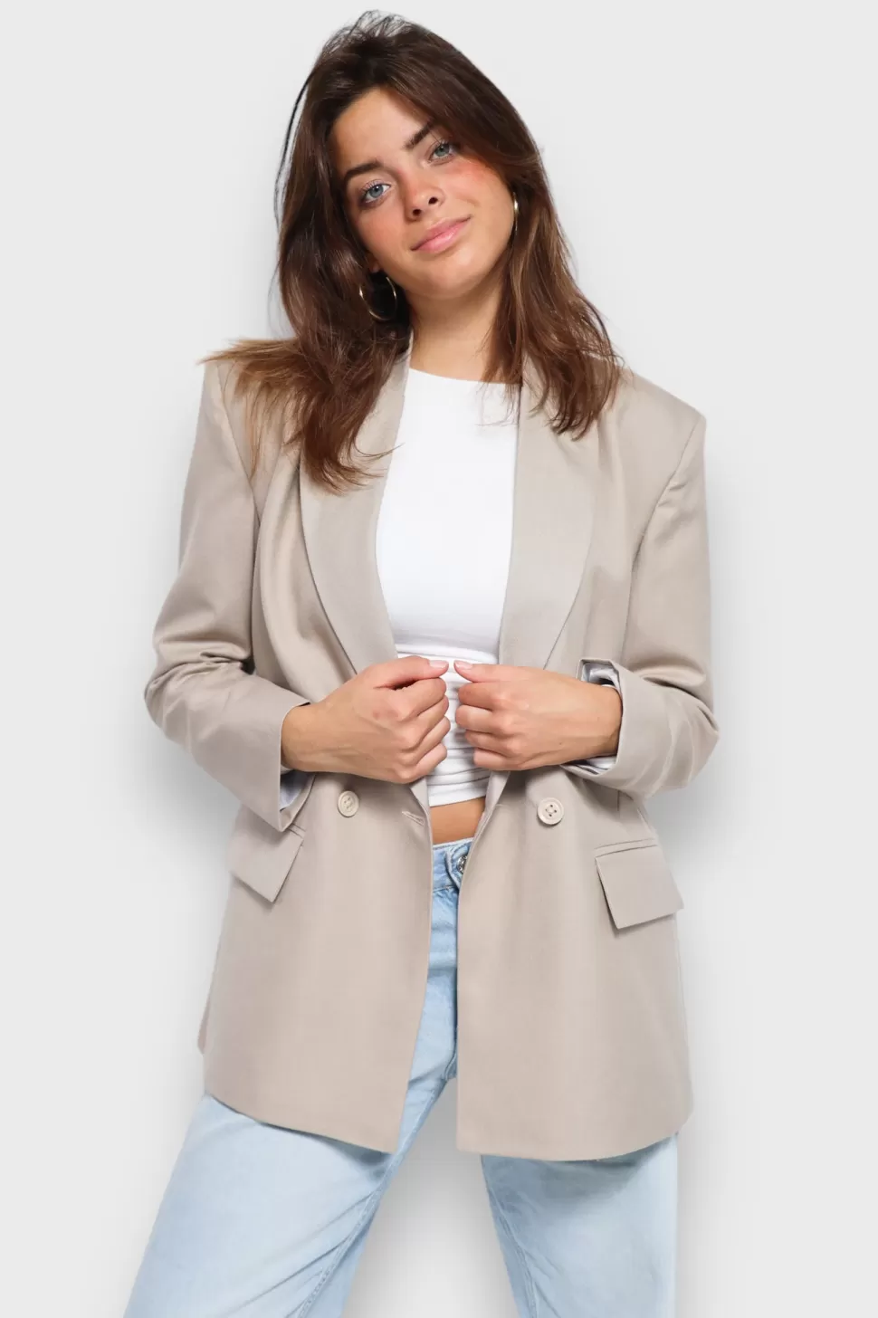 blazer_parfait_beige_2.webp Blazer "Parfait" Beige*Meet Me There Cheap