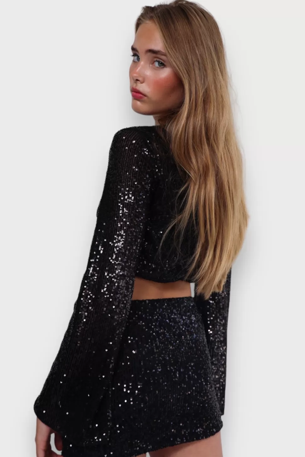 chemisier_glimmer_noir_2.webp Chemisier "Glimmer" Noir*Meet Me There Shop
