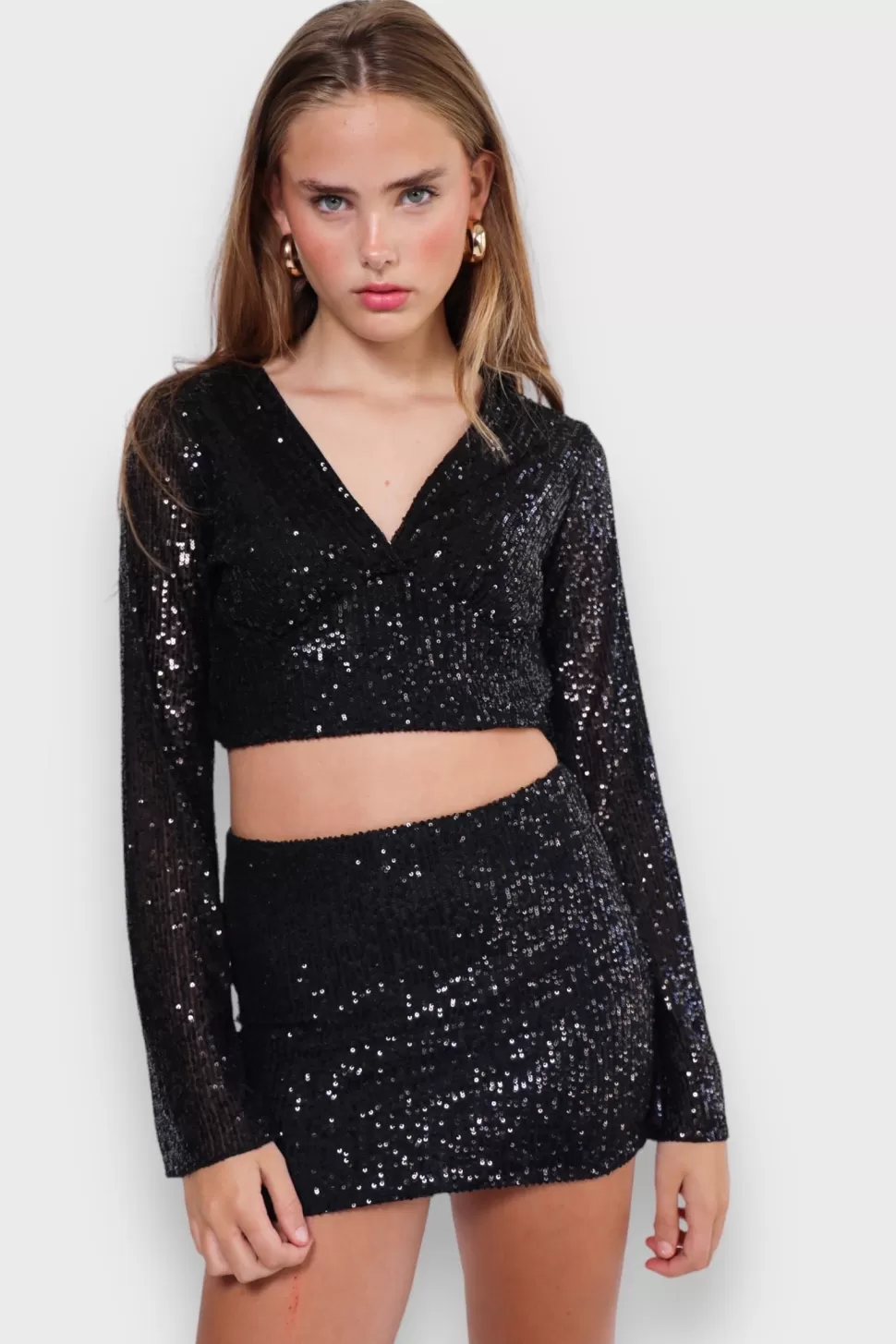chemisier_glimmer_noir_3.webp Chemisier "Glimmer" Noir*Meet Me There Shop