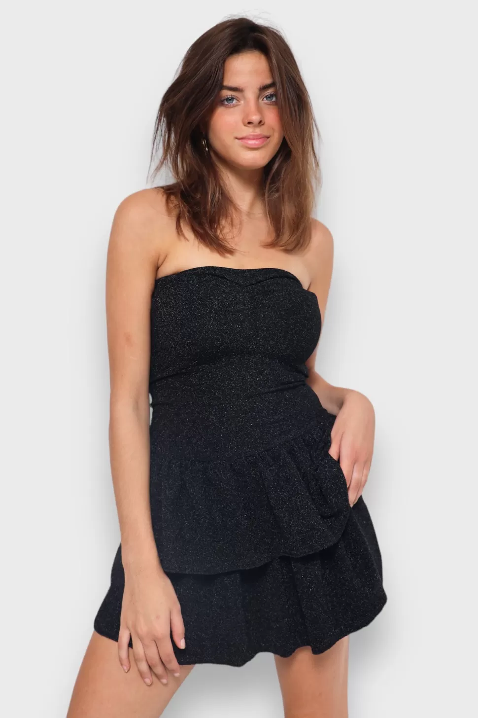 robe_night_out_shimmer_noire_2.webp Robe "Night Out Shimmer" Noire*Meet Me There Online