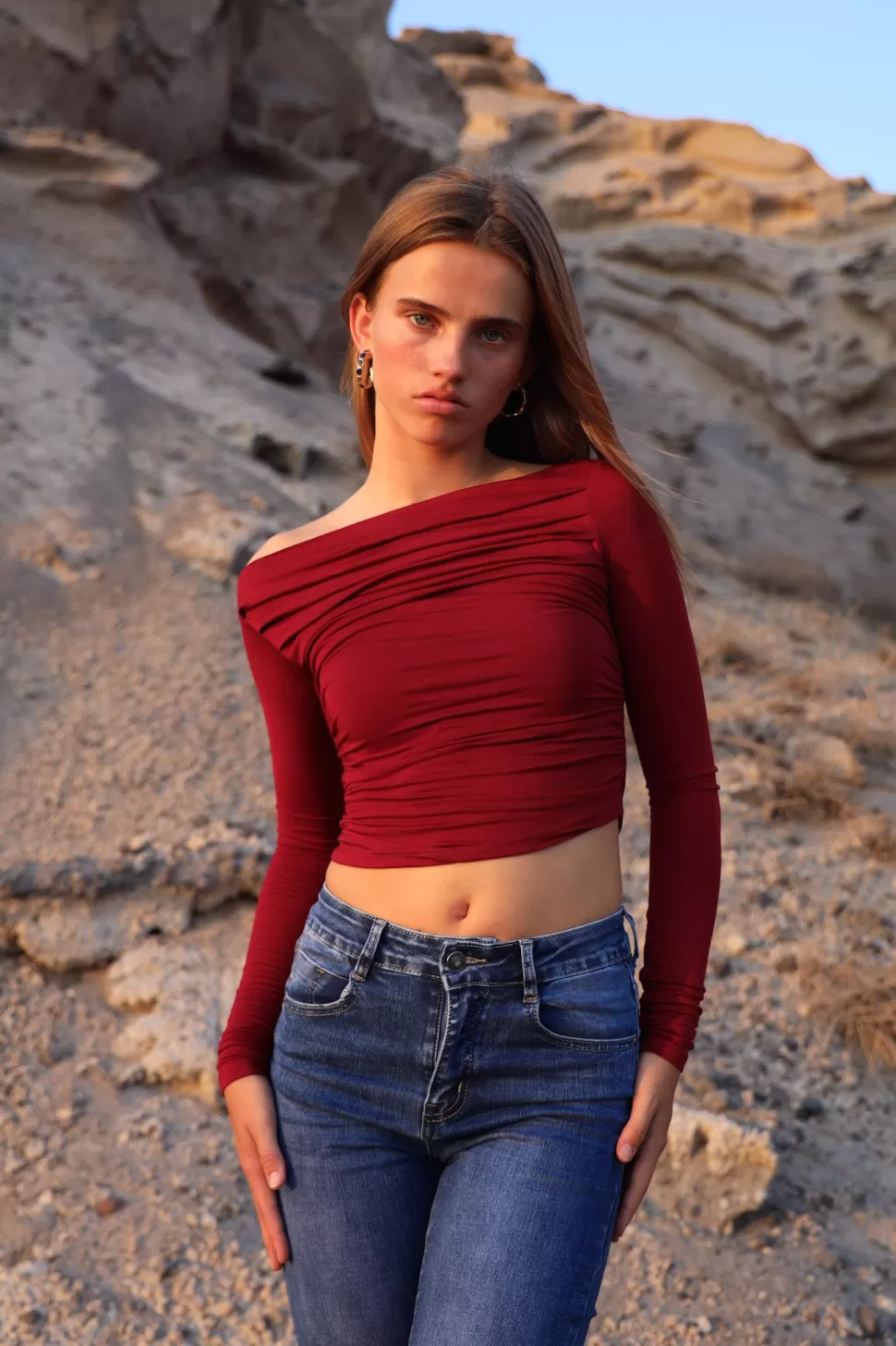 top_rose_rouge_5.webp Top "Rose" Rouge*Meet Me There Cheap